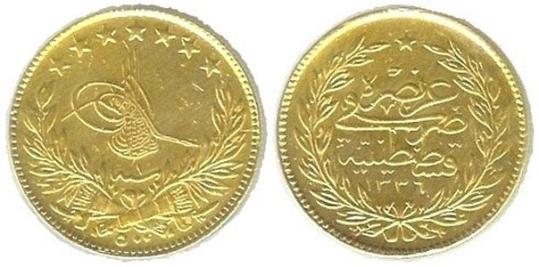  Altın 500 Kuruş Meskük