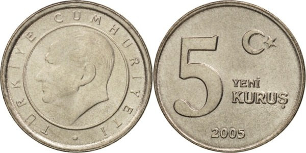  5 Yeni Kuruş
