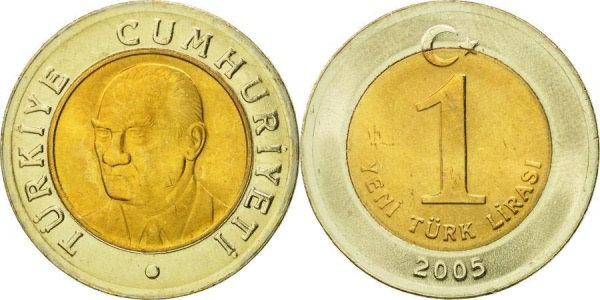  1 Yeni Türk Lirası