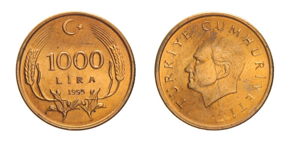  1000 Lira 1995/1998