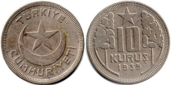  10 Kuruş 35/40